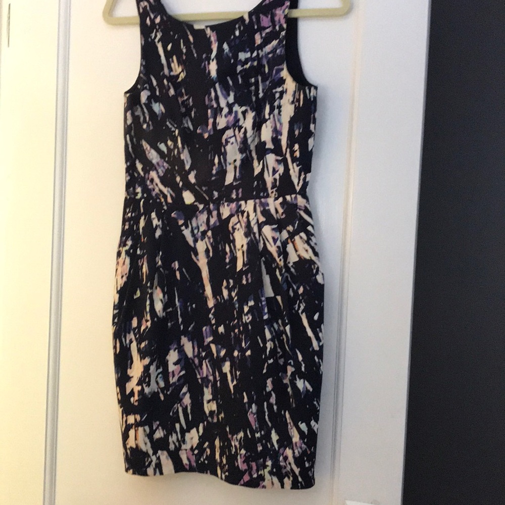 Club Monaco Splatter Dress w/ Pockets Size 4